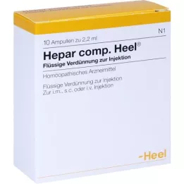 HEPAR COMP.Podpatkové ampule, 10 ks