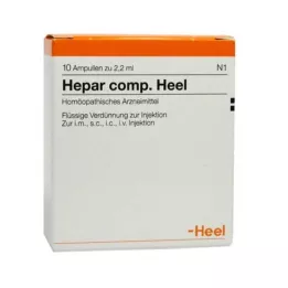 HEPAR COMP.Podpatkové ampule, 10 ks