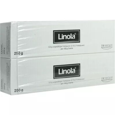 LINOLA Smetana, 2x250 g