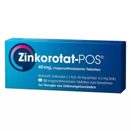 ZINKOROTAT POS entericky potahované tablety, 20 ks