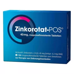 ZINKOROTAT POS entericky potahované tablety, 100 ks