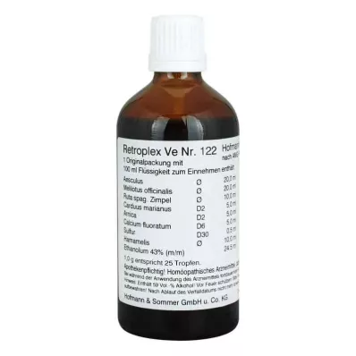 RETROPLEX VE Kapky č. 122, 100 ml