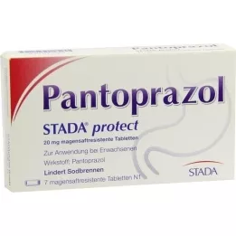 PANTOPRAZOL STADA chránit 20 mg entericky potahované tablety, 7 ks