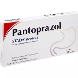 PANTOPRAZOL STADA chránit 20 mg entericky potahované tablety, 14 ks