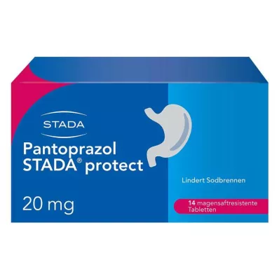 PANTOPRAZOL STADA chránit 20 mg entericky potahované tablety, 14 ks PANTOPRAZOL STADA chránit 20 mg entericky potahované tablety, 14 ks