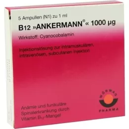 B12 ANKERMANN 1 000 μg Ampule, 5X1 ml