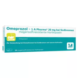 [1a Pharma 20 mg na pálení žáhy HKM, 14 ks