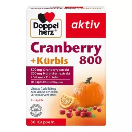 DOPPELHERZ Brusinky+dýně v kapslích, 30 kapslí