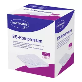 ES-KOMPRESSEN sterilní 7,5x7,5 cm 12x hromadné balení, 5X20 ks