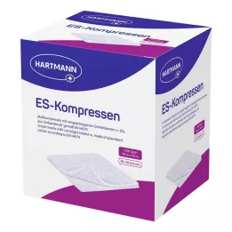 ES-KOMPRESSEN sterilní balení 10x10 cm 12x, 10X10 ks