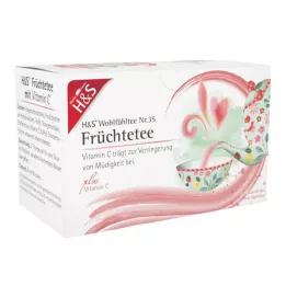H&amp;S Ovoce s vitaminem C filtrační sáček, 20X2,7 g