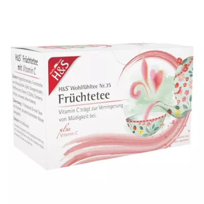 H&S Ovoce s vitaminem C filtrační sáček, 20X2,7 g H&S Ovoce s vitaminem C filtrační sáček, 20X2,7 g