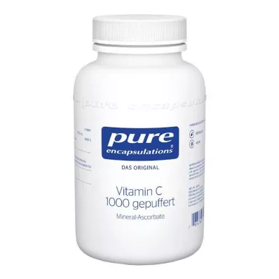PURE ENCAPSULATIONS Vitamin C 1000 pufovaných kapslí, 90 ks