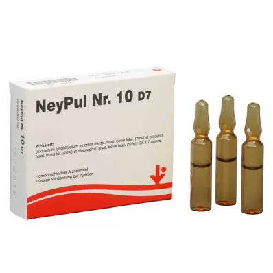 Neypul No.10 D 7 ampulí, 5X2 ml