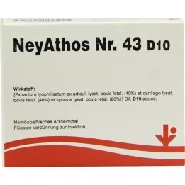 NEYATHOS č. 43 D 10 ampulí, 5X2 ml