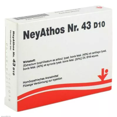 Neyathos č.43 D 10 ampulí, 5X2 ml