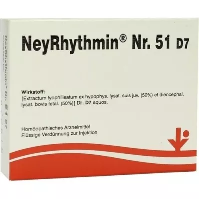 NEYRHYTHMIN Ampule č. 51 D 7, 5X2 ml