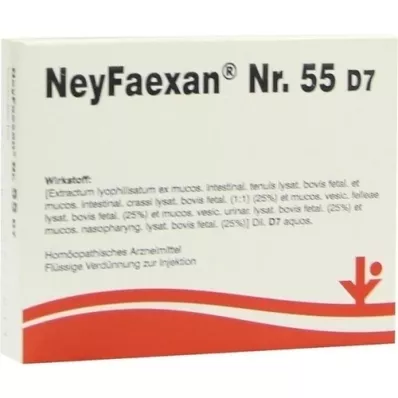 NEYFAEXAN Ampule č. 55 D 7, 5X2 ml