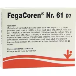 FEGACOREN Ampule č. 61 D 7, 5X2 ml