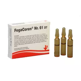 FEGACOREN Ampule č. 61 D 7, 5X2 ml