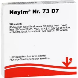 NEYIM Ampule č. 73 D 7, 5X2 ml