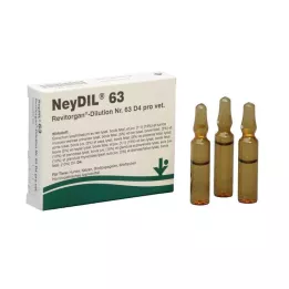 NEYDIL č. 63 Revitorgan Dil.D 4 ampule pro veterináře, 5X2 ml