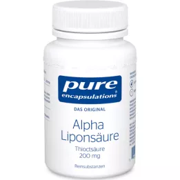 PURE ENCAPSULATIONS Kyselina alfa-lipoová v kapslích, 60 kapslí