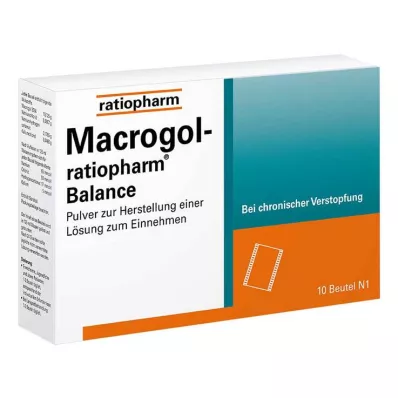 MACROGOL-ratiopharm Balance Plv.z.H.e.L.z.Einn., 10 ks