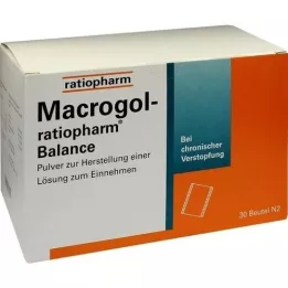 MACROGOL-ratiopharm Balance Plv.z.H.e.L.z.Einn., 30 ks