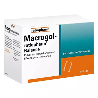 Macrogol ratiopharm Balance prášek pro perorální podání H.e. roztok, 30 ks