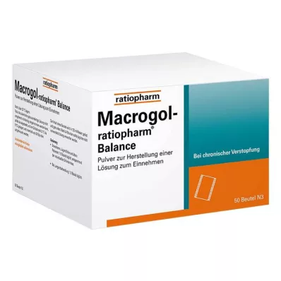 MACROGOL-ratiopharm Balance Plv.z.H.e.L.z.Einn., 50 ks