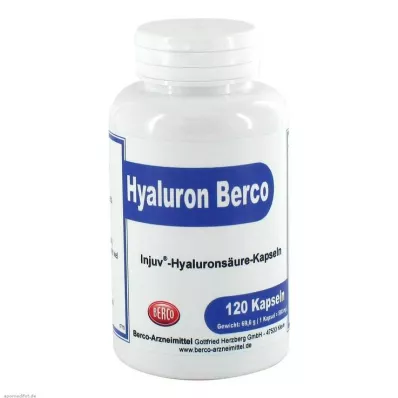 HYALURON BERCO Injuv Capsules, 120 kapslí