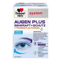 DOPPELHERZ Kapsle Eyes plus vision+protection system, 120 ks