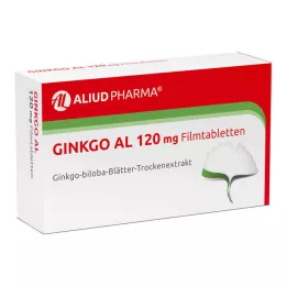 GINKGO AL 120 mg potahované tablety, 30 ks
