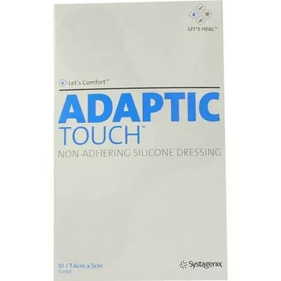 Adaptic Touch 7,6x5cm Non Adher.Sil.D.Wundgaze, 10 ks