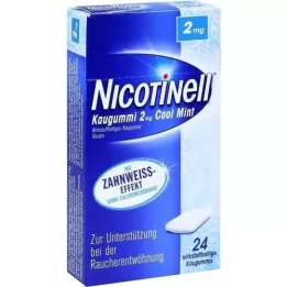 NICOTINELL Žvýkačky Cool Mint 2 mg, 24 ks