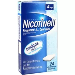 NICOTINELL Žvýkačky Cool Mint 4 mg, 24 ks