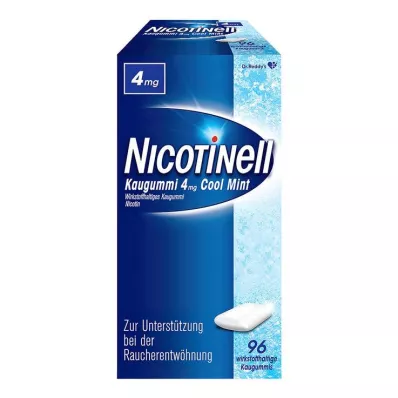 NICOTINELL Žvýkačky Cool Mint 4 mg, 96 ks