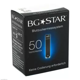BGSTAR Testovací proužky, 50 ks