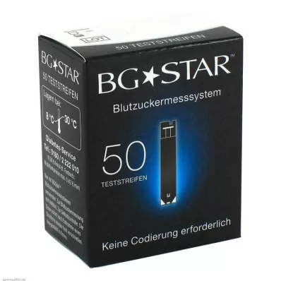 BGSTAR Testovací proužky, 50 ks BGSTAR Testovací proužky, 50 ks