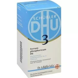 BIOCHEMIE DHU 3 Ferrum phosphoricum D 6 tablet, 420 ks