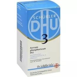 BIOCHEMIE DHU 3 Ferrum phosphoricum D 12 tablet, 420 ks