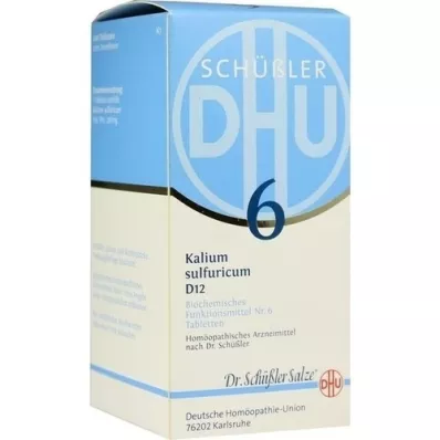 BIOCHEMIE DHU 6 Kalium sulphuricum D 12 tablet, 420 ks