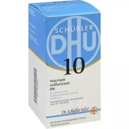 BIOCHEMIE DHU 10 Natrium sulphuricum D 6 tablet, 420 ks