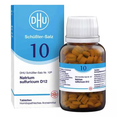 BIOCHEMIE DHU 10 Natrium sulphuricum D 12 tablet, 420 ks