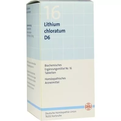 BIOCHEMIE DHU 16 tablet Lithium chloratum D 6, 420 ks