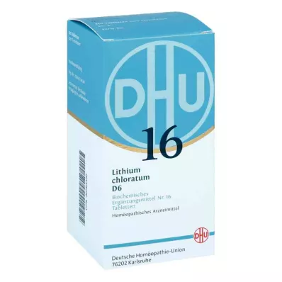 BIOCHEMIE DHU 16 tablet Lithium chloratum D 6, 420 ks