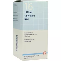 BIOCHEMIE DHU 16 Lithium chloratum D 12 tablet, 420 ks