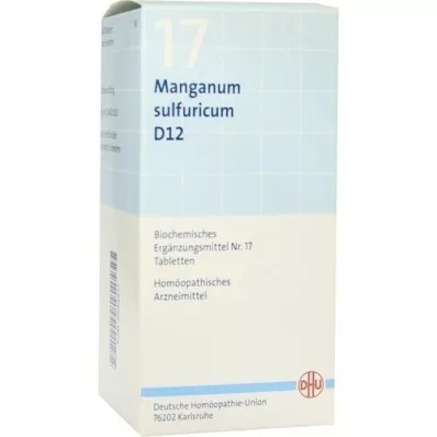 BIOCHEMIE DHU 17 Manganum sulphuricum D 12 tbl, 420 ks