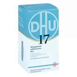 BIOCHEMIE DHU 17 Manganum sulphuricum D 12 tbl, 420 ks